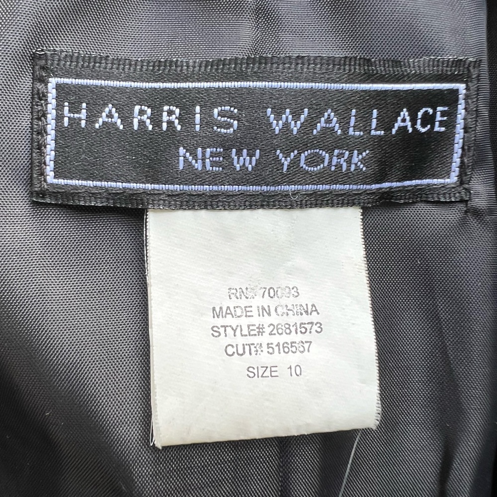 HARRIS WALLACE Vintage Zebra Print Lined Jacket size 10 - Picture 5 of 12